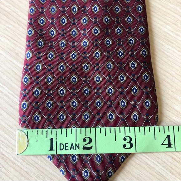 💕2/$16💕Beaufort 100% SilkTie Rack Patterned Tie - Picture 5 of 5